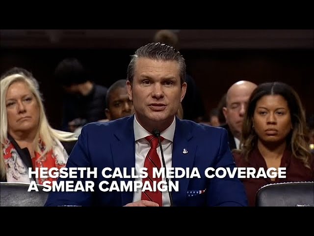 Pete Hegseth faces grilling from Democrats in confirmation battle