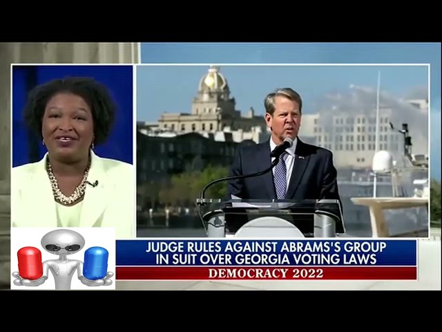 This 'Faux' News Host Just Got A Tense Smackdown By Stacey Abrams Over Voter Suppression