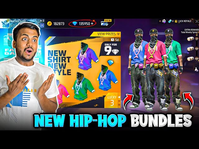 Hiphop Royal 99 Diamonds Spin Challenge 😱 - Garena Free Fire