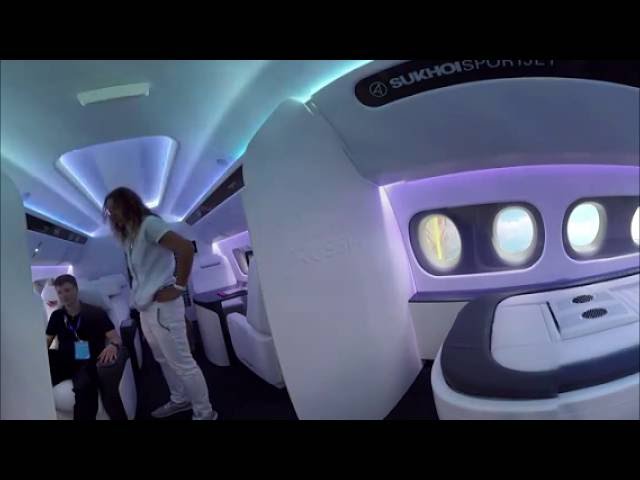 Olympics Rio 2016: SportJet, the athletes' plane (360 video)