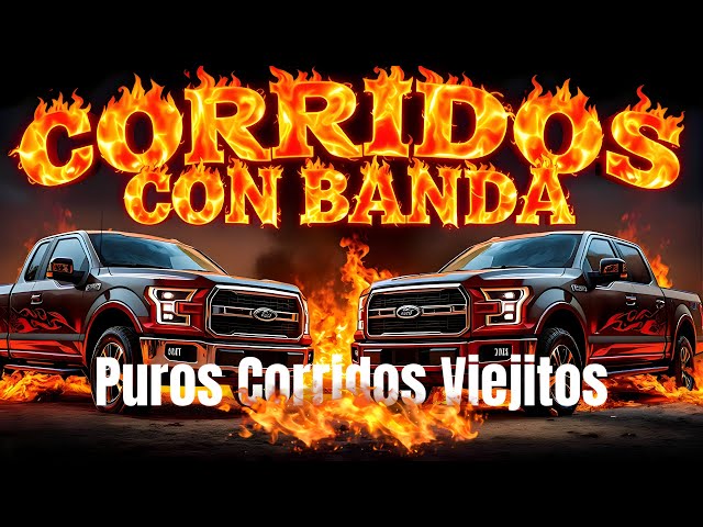 Corridos Con Banda Mix 2024 - Puros Corridos - Mix Para Pistear 🔥💥