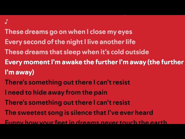 Heart These Dreams Lyrics