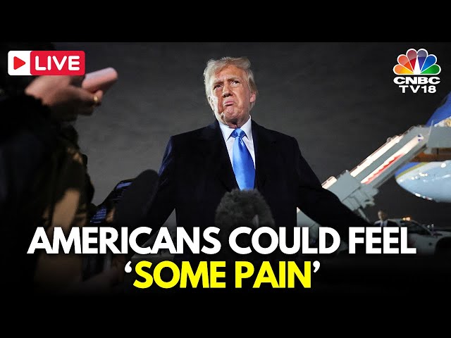 Trump LIVE: "Americans Could Feel ‘Some Pain’ From His New Tariffs | Canada Mexico Tariffs | N18G