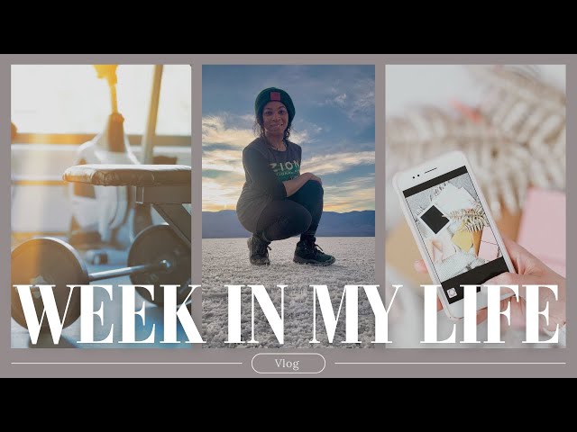 Week In My Life Vlog:Workout Motivation + Tiktok Ban Dating Drama