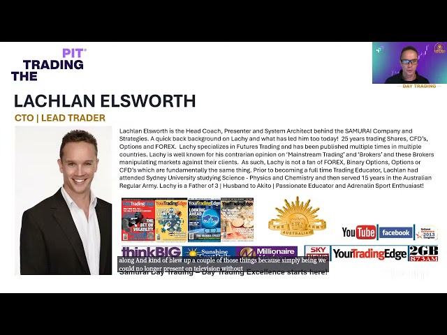 🤑🤩Learn to Trade - Live Trading Room Session with Lachlan Elsworth #livetradingroom