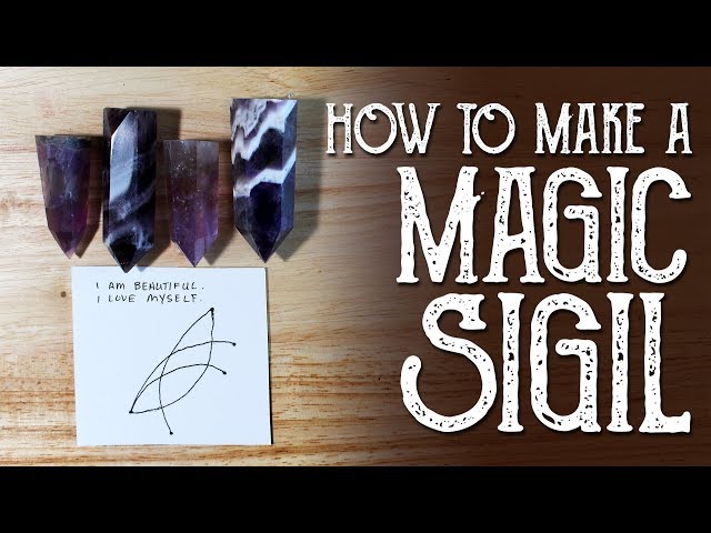 How to Make A Magic Sigil - Magical Crafting - Sigil Magic - Witchcraft