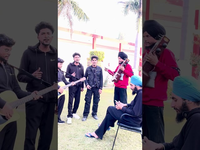 Tu pardesh v #mystudents #music #folksong #song #sarangi #guitar #collegestudent 🙌🏻🙌🏻