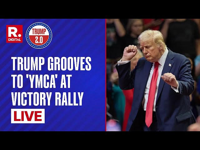 LIVE: Donald Trump Grooves To 'YMCA' At Victory Rally In Washington DC | Trump Inauguration| America