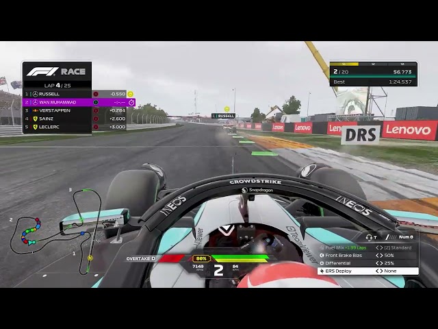 F1 24 Driver Career Episode 23 - Dutch GP with Mercedes: Dry to Wets to Drys