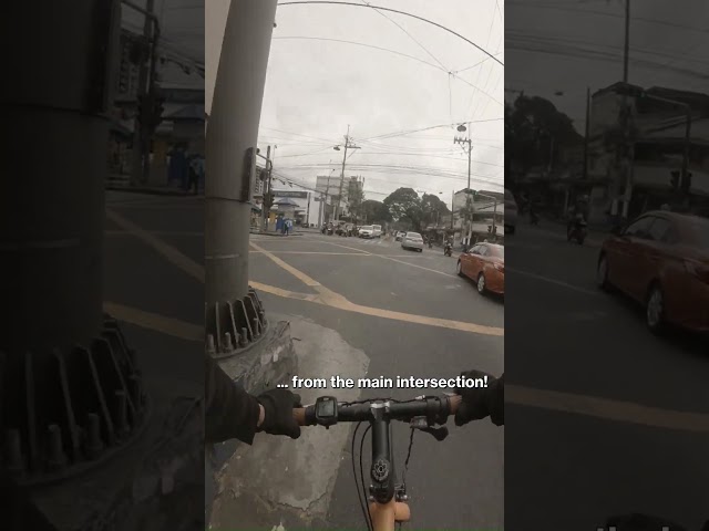 Cycling through congested Manila roads #bikecommute #philippines #traffic