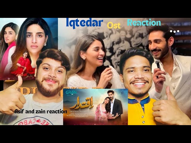 🇮🇳Indian Reaction On Iqtedaar Ost | Ft Anmol Baloch | Ali Raza | Arshman Khan | Zain Raja