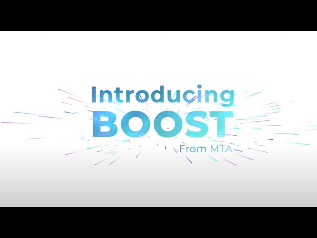 Introducing Boost From MTA | Double Your Upload Speed | $9.99/Month