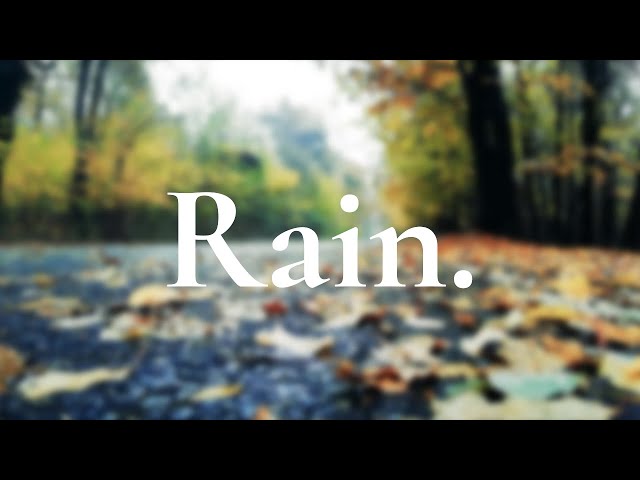 Sleep with Rain - Deep Sleep Relaxation Rain Sounds for Anxiety