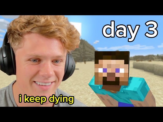 I Spent 7 Days in the Desert - Minecraft