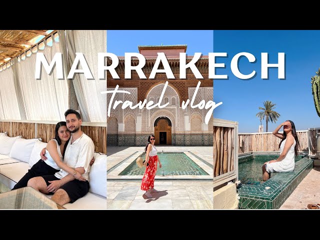 3 nights in Marrakech Morocco | Turkish & Filipina Couple Travel Vlog | Guides & Tips