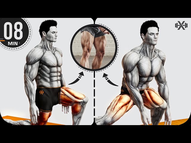 8 Min Home Workout (Legs Exercises)