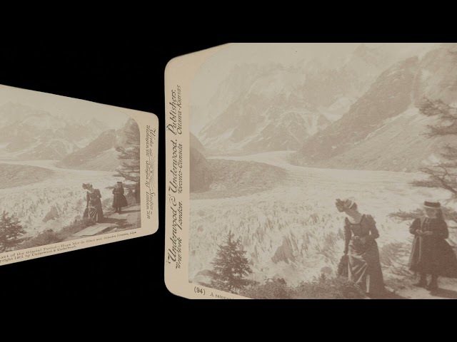 Mer De Glace, Switzerland ~1901 (VR 3D still-image)