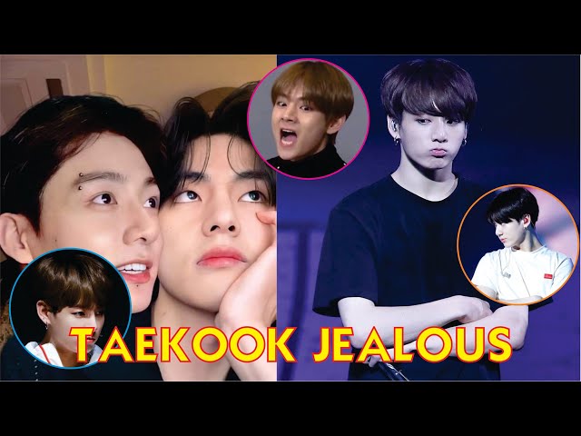 V and Jungkook jealous moments P2- How V and Jungkook love each other - Taekook love story