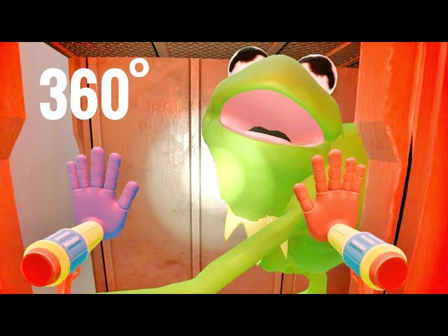 Poppy Playtime but with Kermit 360 VR