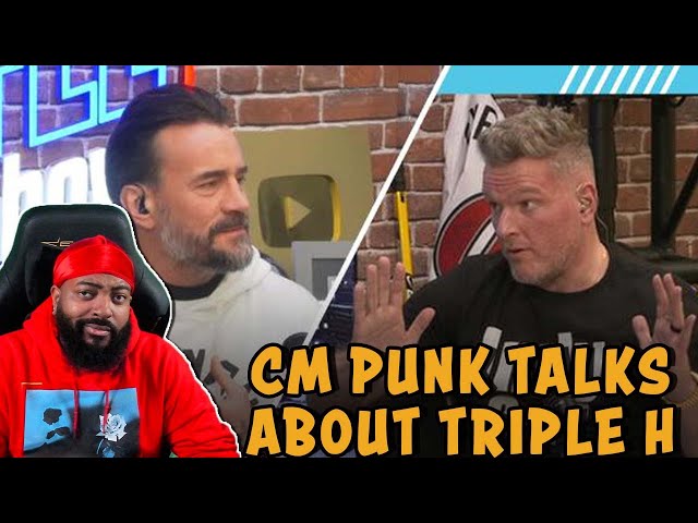 ROSS REACTS TO CM PUNK TALKING ABOUT HIS WORK RELATIONSHIP WITH TRIPLE H