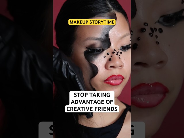 Stop taking advantage of your creative friends | MAKEUP STORYTIME #shorts