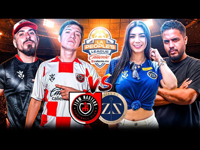 FLOW MASTERS VS ZIZAÑOSOS FC ¡PARTIDO ESTELAR! | STREAM PEOPLES LEAGUE