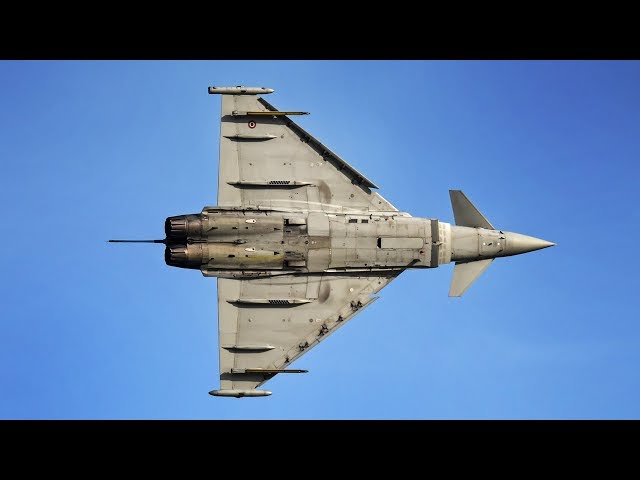 [3D Binaural Audio] Eurofighter Typhoon Demo in the Italian Sky - HQ Jet Sound!