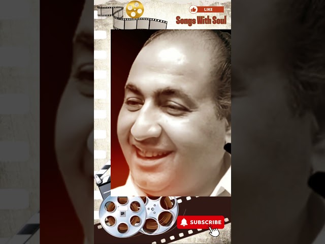 Mohammed Rafi's Superhit Romantic Songs.. #ytshorts #evergreenromanticsongs #oldsong #trending