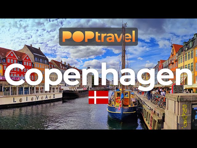 🇩🇰 Copenhagen, Denmark  - Walking Tour around the City Center - 4K