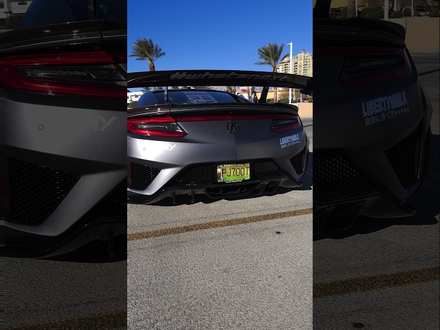 ACURA NSX 🔥(subscribe please)#carspotting #cars ##luxury #supercar #exotic#vegas#custom