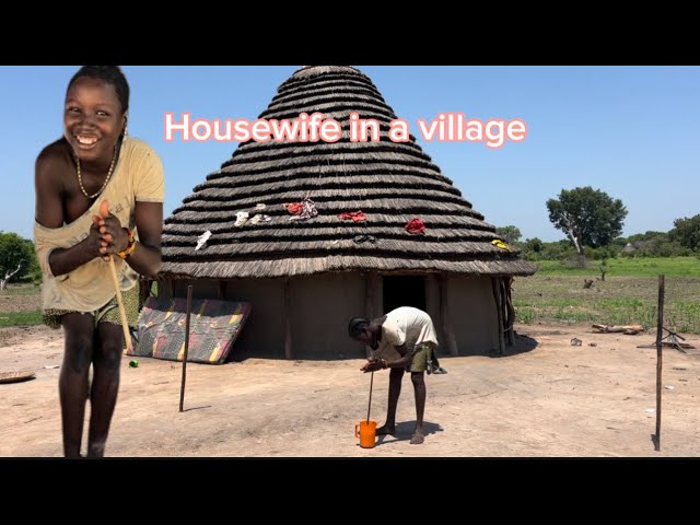 Typical Village Life in South Sudan 🇸🇸#shortvideo #food