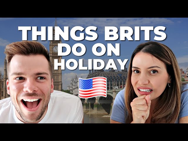 Things That ONLY British People Do On Vacation! 🇬🇧