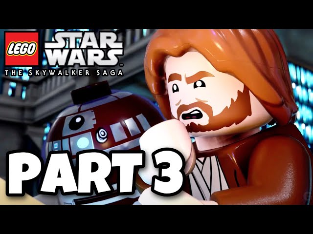 Lego Star Wars: The Skywalker Saga Walkthrough Gameplay Part 3 - No Commentary PS5 [4K 60FPS]