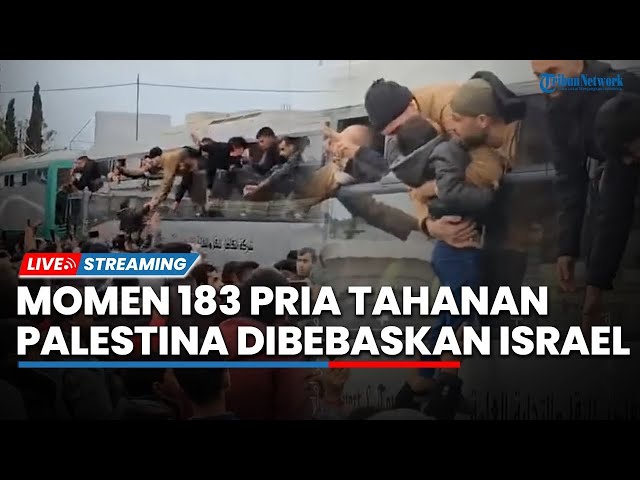 183 Tahanan Palestina Dibebaskan Israel hingga Kapal AS Tinggalkan Laut Merah