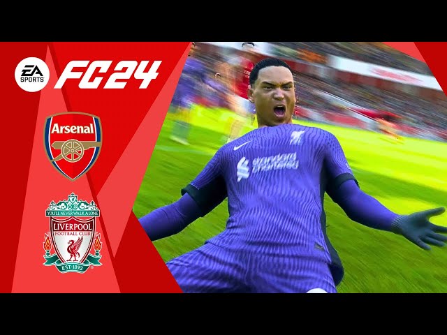 PS5 FC 24 Arsenal vs Liverpool | Premier League