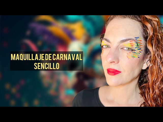 Maquillaje de Carnaval con “tenedor”