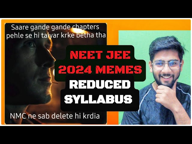 JEE NEET 2024 MEMES REACTION REDDIT REVIEW