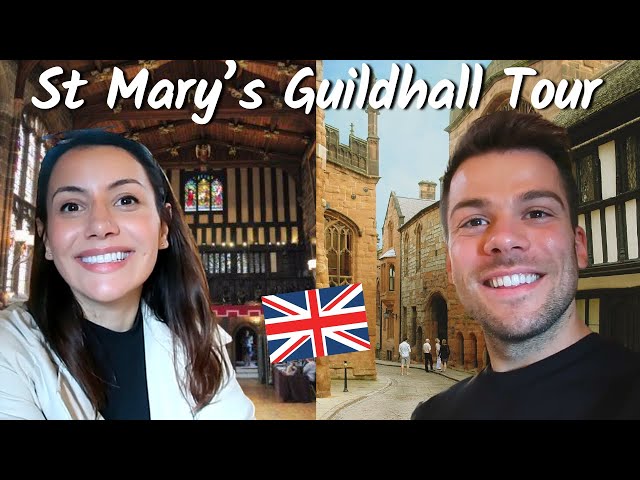 THIS WAS INCREDIBLE! Exploring the Medieval St Mary's Guildhall in Coventry | 700 Years of History!!