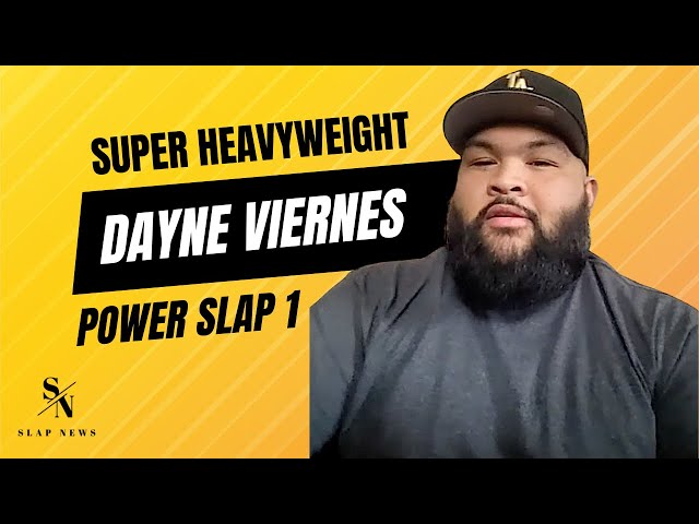 Dayne Viernes: Super Heavyweight Power Slap 1 Fighter