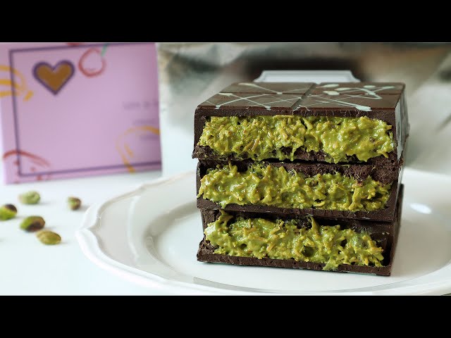 100% Handmade! Perfect Dubai Fix Chocolate Recipe !(Kadaif, Pistachio Paste Recipe)