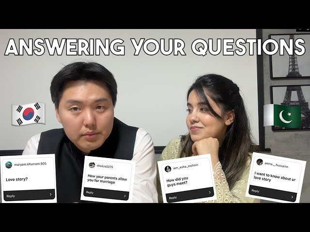 Is your husband Muslim? How did your parents agree? QnA! 🇵🇰🇰🇷