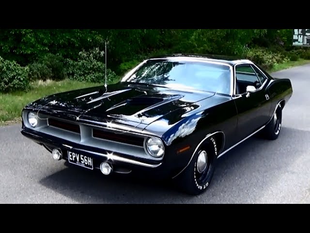 1970 Plymouth Cuda 440-6 | 4 Speed / TX9 Black