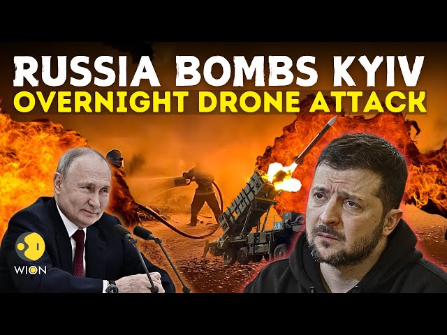 Russia Ukraine War: Putin Fiercely Targets Ukraine's Kyiv In Overnight Deadly Drone Attack | LIVE