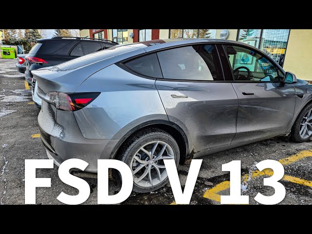 Off Roading With Tesla FSD 13.2.2