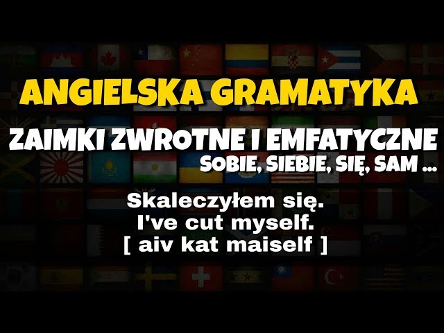 Reflexive and emphatic intensive pronouns Learn English Polish