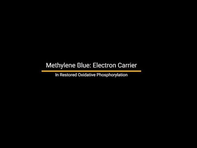 Methylene Blue:  Electron Carrier in Oxidative Phosphorylation By Cancer Cells.