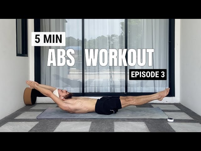 5-Minute Killer Abs Workout at Home (No Equipment | No Breaks) | Ep 3 | Beyond Eugene