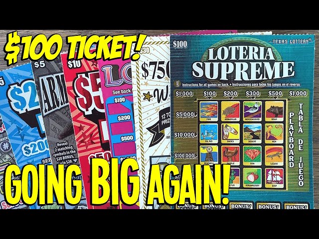 Going BIG AGAIN! $100 LOTTERY TICKET 💰 Fixin To Scratch