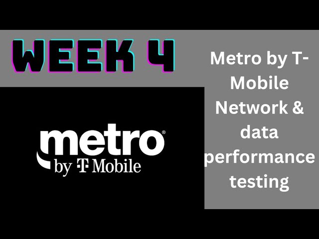 The Ultimate Test | Metro by T-Mobile Cellular Network and data performance testing (Week 4)