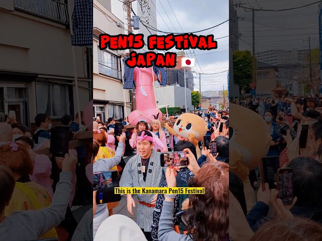 WEIRDEST Festival in Japan?? 🇯🇵 Kanamara Matsuri Festival ft. Chiitan #japan #japantravel